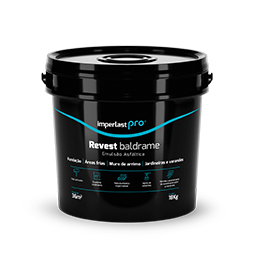 Balde de Revest Baldrame Imperlast Pro 18kg — emulsão asfáltica para impermeabilização de fundações e baldrames