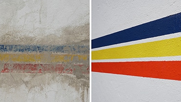 Tinta Borracha Líquida - antes e depois